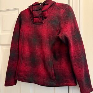 North Face Buffalo Plaid pullover
